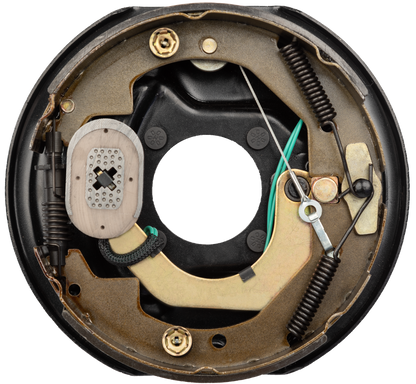 12" x 2" Self‑Adjusting Electric Trailer Brake Assembly – 7,000 lb, Right‑Hand, Boxed (Ferro Distribution) F02041