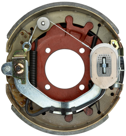 12‑1/4" x 3‑3/8" Self‑Adjusting Electric Trailer Brake Assembly – 8,000 lb, Left‑Hand (Ferro Distribution) F02028