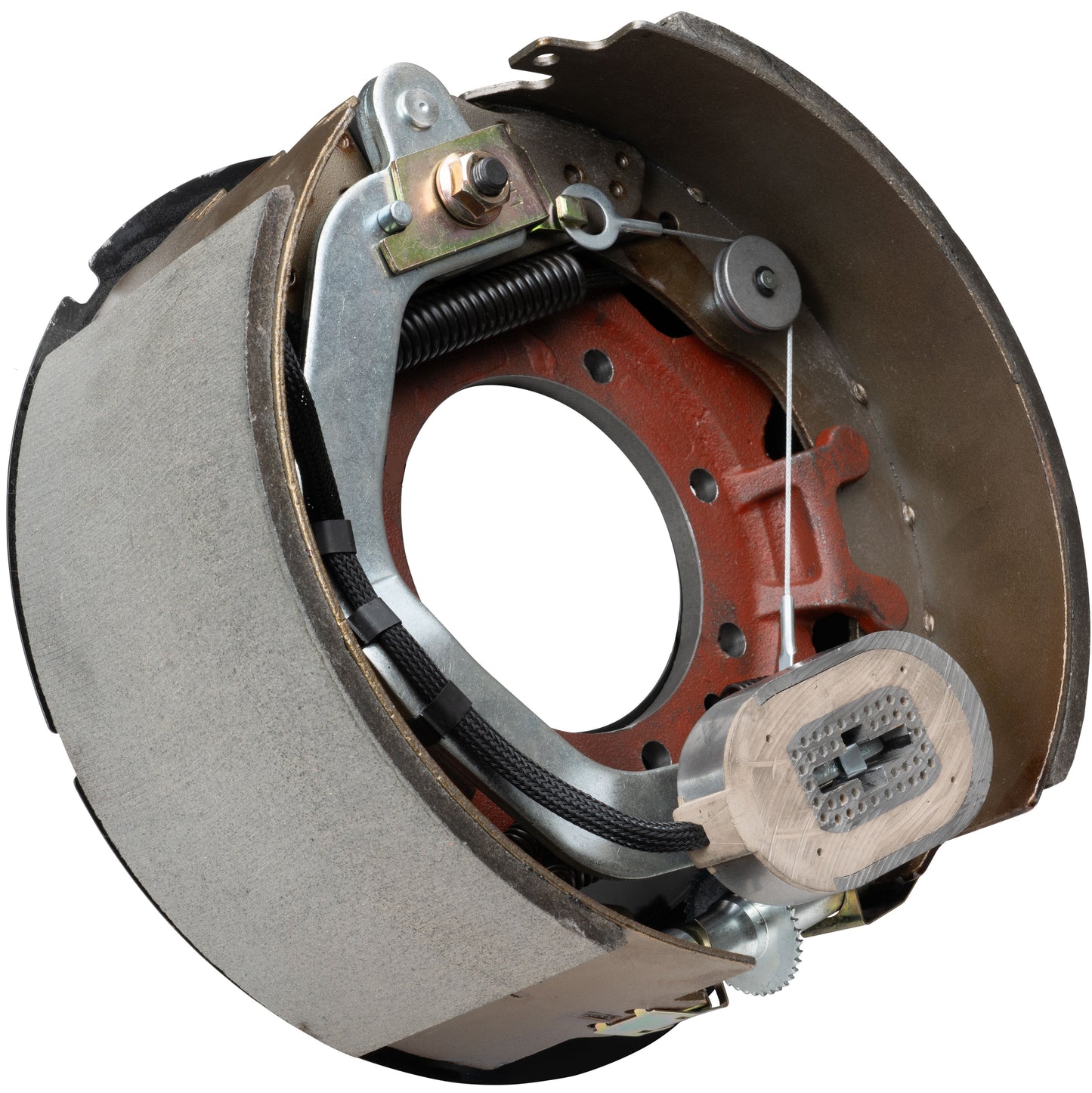 12‑1/4" x 5" Self‑Adjusting Electric Trailer Brake Assembly – 12,000 lb, Left‑Hand (Ferro Distribution) F02034