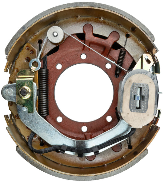 12‑1/4" x 5" Self‑Adjusting Electric Trailer Brake Assembly – 15,000 lb, Left‑Hand (Ferro Distribution) F02036