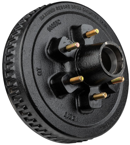 Trailer Hub & Drum Assembly – 6,000 lb Capacity, 6 on 5.5" Bolt Pattern, 1/2"-20 Studs, Fits 12" Brakes (Ferro Distribution) F02002