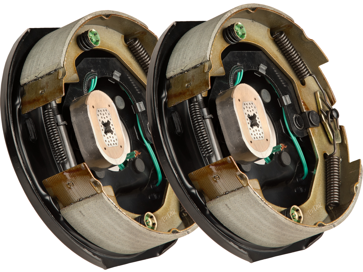 Trailer Brake Kit – Two 10" x 2.25" Manual‑Adjusting Electric Brakes, 3,500 lb Axles (Ferro Distribution) F02042