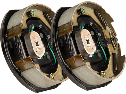 Trailer Brake Kit – Two 10" x 2.25" Manual‑Adjusting Electric Brakes, 3,500 lb Axles (Ferro Distribution) F02042