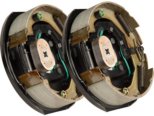 Trailer Brake Kit – Two 10" x 2.25" Manual‑Adjusting Electric Brakes, 3,500 lb Axles (Ferro Distribution) F02042