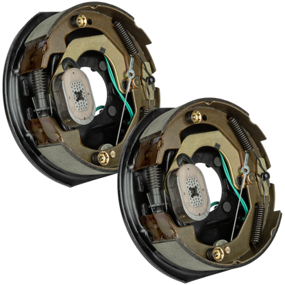 Trailer Brake Kit – Two 10" x 2.25" Self‑Adjusting Electric Brakes, 3,500 lb Axles (Ferro Distribution) F02046