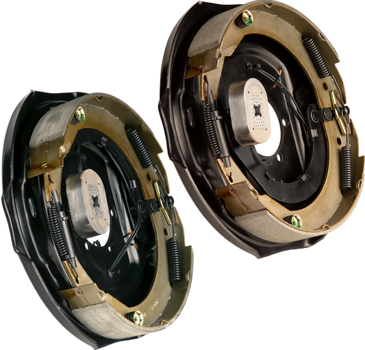 Trailer Brake Kit – Two 12" x 2" Manual‑Adjusting Electric Brakes, 7,000 lb Axles (Ferro Distribution) F02050