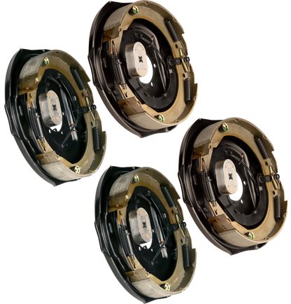 Trailer Brake Kit – Four 12" x 2" Manual‑Adjusting Electric Brakes, 7,000 lb Axles (Ferro Distribution) F02051