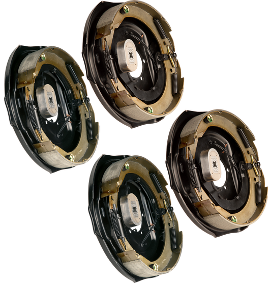 Trailer Brake Kit – Four 12" x 2" Manual‑Adjusting Electric Brakes, 7,000 lb Axles (Ferro Distribution) F02051