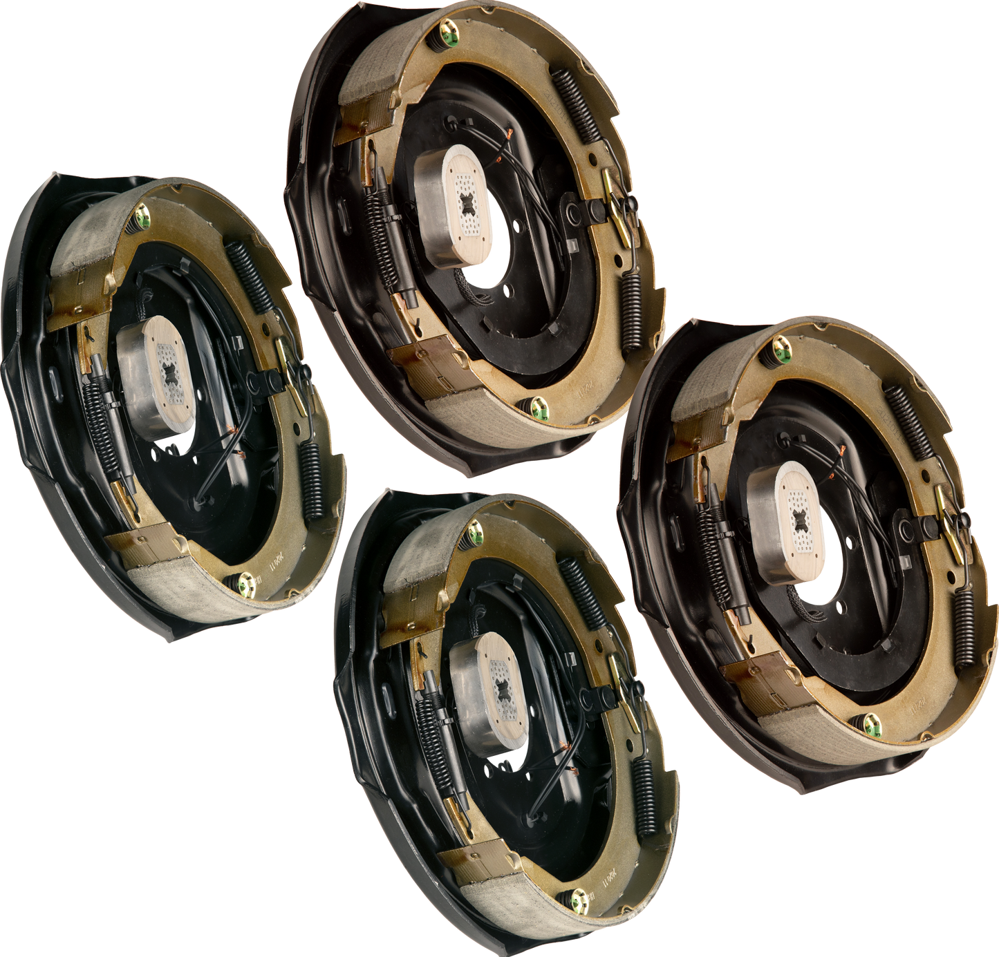 Trailer Brake Kit – Four 12" x 2" Self‑Adjusting Electric Brakes, 7,000 lb Axles (Ferro Distribution) F02055