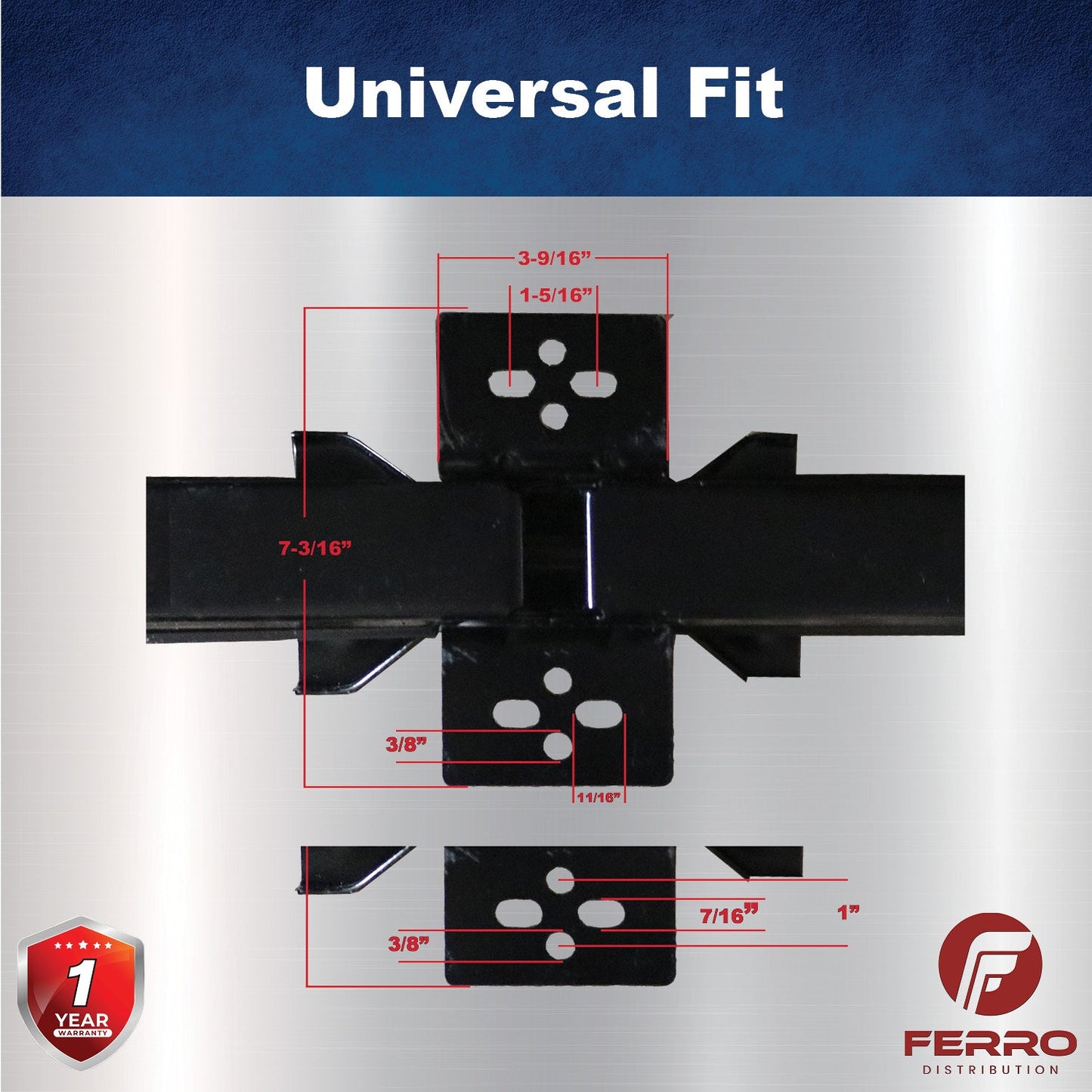 30" Scissor Jack Set – Pair of Heavy‑Duty RV/Trailer Stabilizer Jacks (Ferro Distribution) F03003