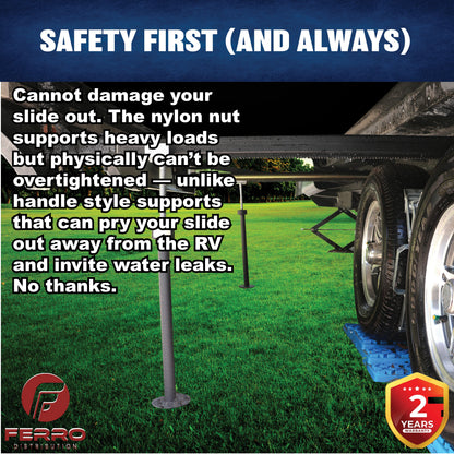 Slideout Supports, 26"- 47" (F06002) Ferro Distribution